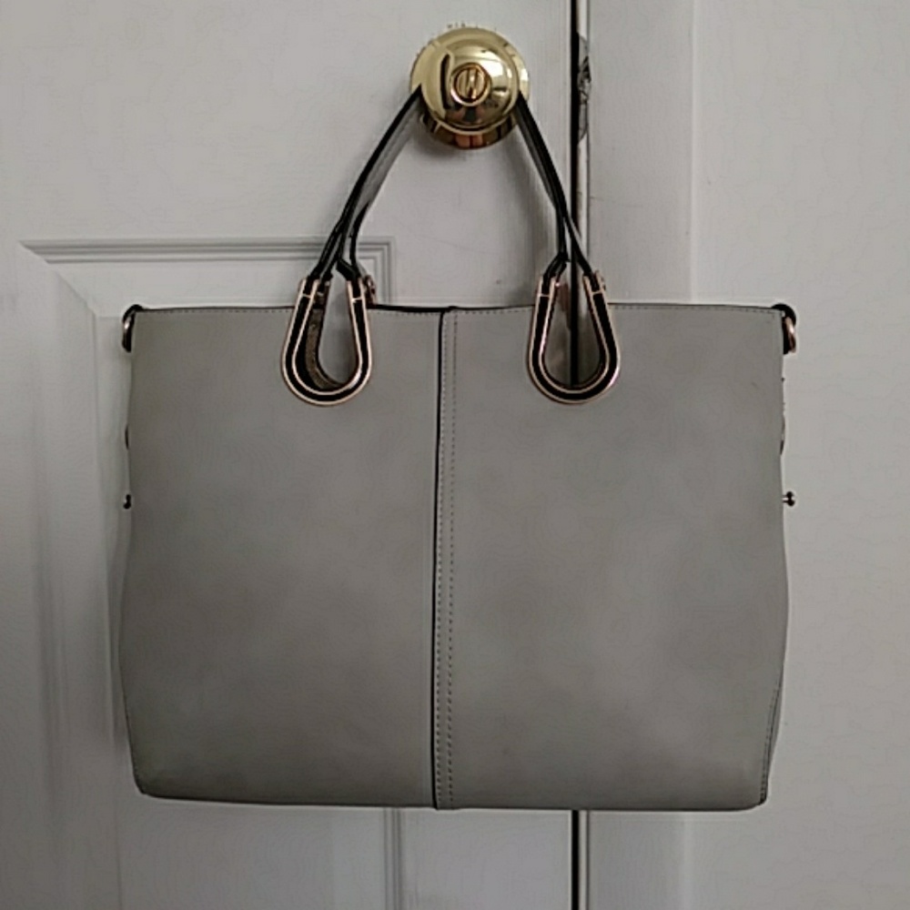 Gray Handbag